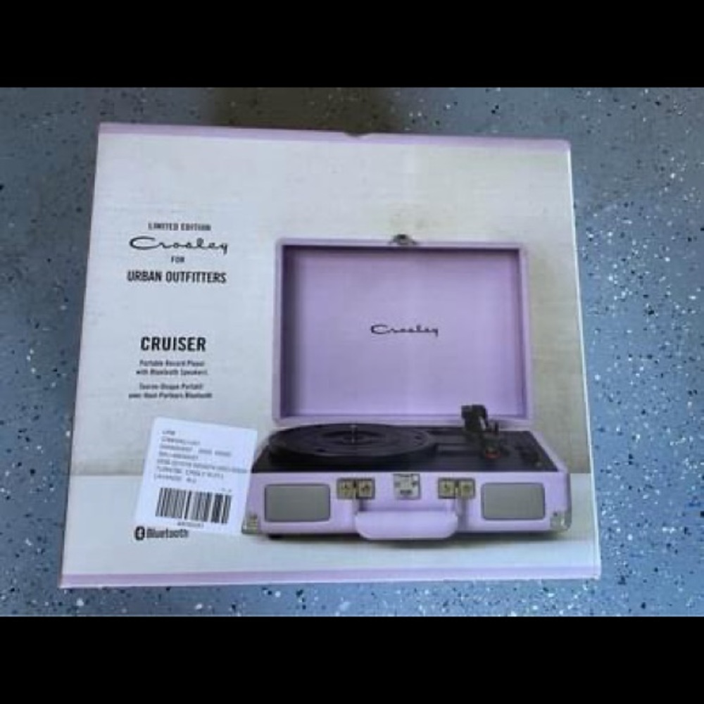 Crosley Record Player -Lavender Urban Outfitters